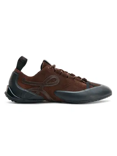 Loewe Women's Grip Logo Leather Low-Top Sneakers | Thumbnail 1