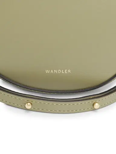 Wandler Women's Hortensia Leather Crossbody Bag - Jungle | Thumbnail 6