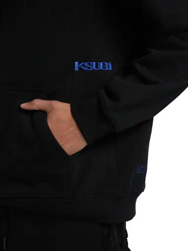 Ksubi Men's 4x4 Biggie Revamp Cotton Hoodie - Black - Size XXL | Thumbnail 6