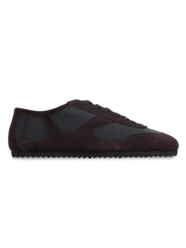 Women's Adams Suede Low-Top Sneakers - Black Berry