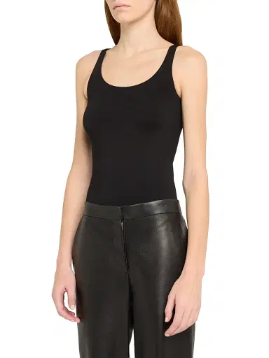 Wolford Women's Jamaika Cotton-Blend Stretch Bodysuit - Black - Size Large | Thumbnail 3 Wolford Women's Jamaika Cotton-Blend Stretch Bodysuit - Black - Size Large | Thumbnail 3