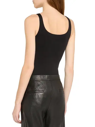 Wolford Women's Jamaika Cotton-Blend Stretch Bodysuit - Black - Size Large | Thumbnail 4 Wolford Women's Jamaika Cotton-Blend Stretch Bodysuit - Black - Size Large | Thumbnail 4