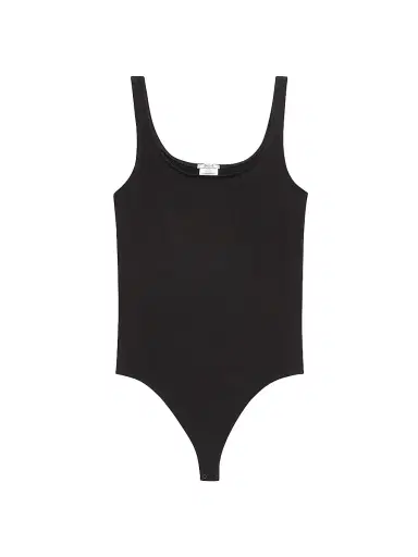 Wolford Women's Jamaika Cotton-Blend Stretch Bodysuit - Black - Size Large | Thumbnail 1 Wolford Women's Jamaika Cotton-Blend Stretch Bodysuit - Black - Size Large | Thumbnail 1