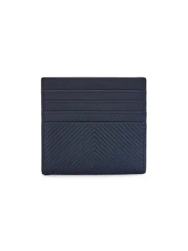 LOEWE Men's Open Leather Card Case - Deep Navy | Thumbnail 3 LOEWE Men's Open Leather Card Case - Deep Navy | Thumbnail 3