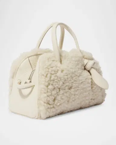 Jacquemus Le Petit Turismo Croc-Embossed Suede Bowling Bag | Thumbnail 4 Jacquemus Le Petit Turismo Croc-Embossed Suede Bowling Bag | Thumbnail 4