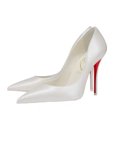 Christian Louboutin 100mm Miss Z Leather Pumps | Thumbnail 1 Christian Louboutin 100mm Miss Z Leather Pumps | Thumbnail 1