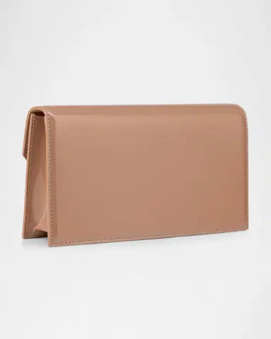 Christian Louboutin Loubi54 Flap Patent Leather Clutch Bag | Thumbnail 3 Christian Louboutin Loubi54 Flap Patent Leather Clutch Bag | Thumbnail 3