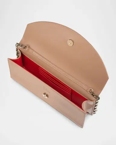 Christian Louboutin Loubi54 Flap Patent Leather Clutch Bag | Thumbnail 4 Christian Louboutin Loubi54 Flap Patent Leather Clutch Bag | Thumbnail 4