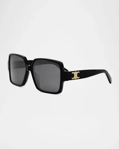 CELINE Triomphe Square Acetate Sunglasses | Thumbnail 3