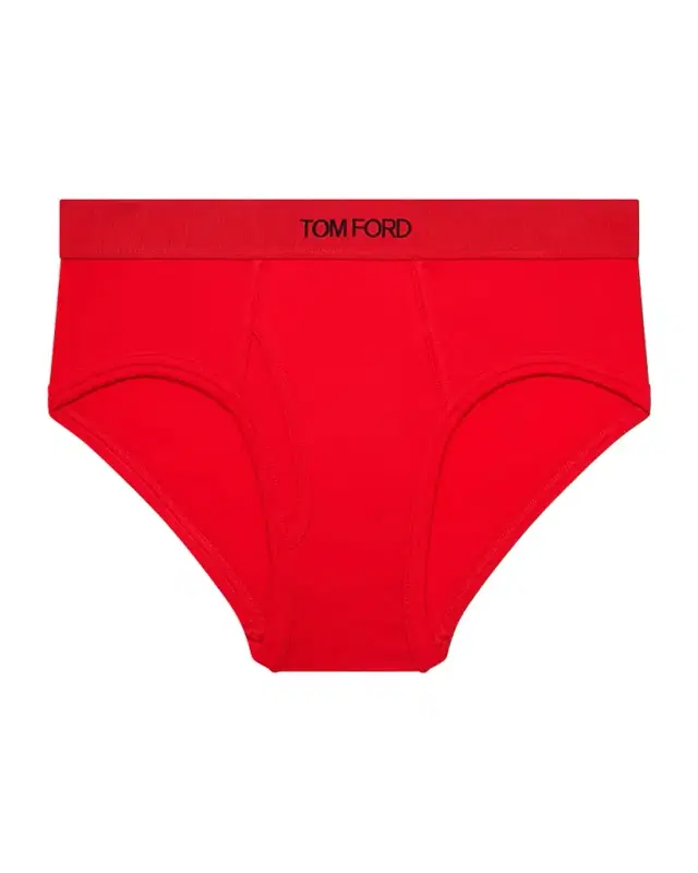 TOM FORD Men 's Cotton-Stretch Jersey Briefs
