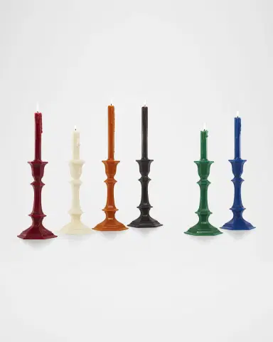 Baccarat Harcourt Candlestick Candle, Green | Thumbnail 2 Baccarat Harcourt Candlestick Candle, Green | Thumbnail 2