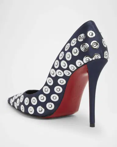 Christian Louboutin 100mm Miss Z Silk Crystal Pumps | Thumbnail 2 Christian Louboutin 100mm Miss Z Silk Crystal Pumps | Thumbnail 2