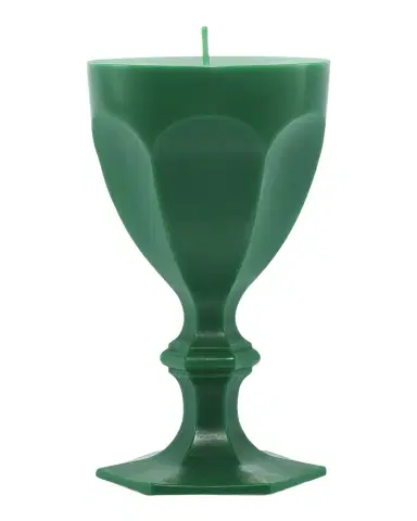 Baccarat Harcourt Goblet Candle, Green | Thumbnail 1 Baccarat Harcourt Goblet Candle, Green | Thumbnail 1