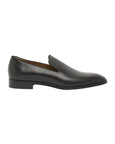 Christian Louboutin Men's Danny Flex Red-Sole Leather Loafers | Thumbnail 1