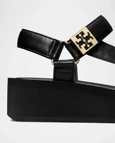 Tory Burch Mellow Leather Grip Platform Sandals | Thumbnail 3 Tory Burch Mellow Leather Grip Platform Sandals | Thumbnail 3