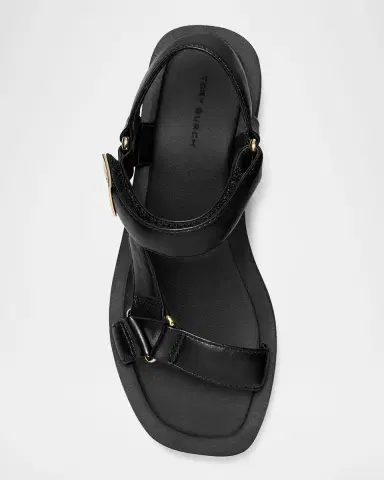 Tory Burch Mellow Leather Grip Platform Sandals | Thumbnail 4 Tory Burch Mellow Leather Grip Platform Sandals | Thumbnail 4