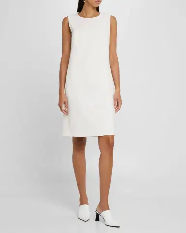 Lafayette 148 New York Sleeveless Cotton-Blend Shift Dress | Thumbnail 2 Lafayette 148 New York Sleeveless Cotton-Blend Shift Dress | Thumbnail 2