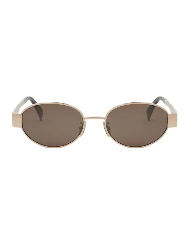 CELINE Triomphe Metal Sunglasses