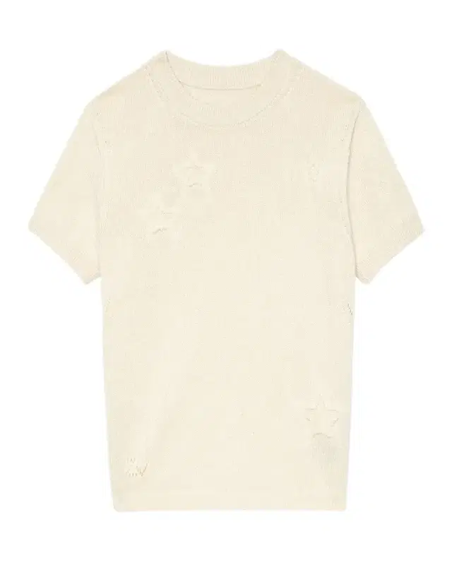 Zadig & Voltaire Bully Seco Stars Short-Sleeve Sweater