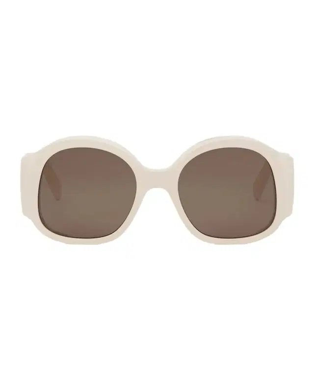 CELINE Maxi Triomphe Round Sunglasses