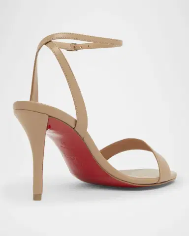 Christian Louboutin 80mm Miss Z Leather Sandals | Thumbnail 2