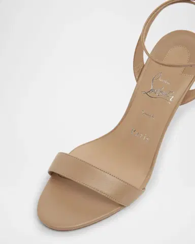 Christian Louboutin 80mm Miss Z Leather Sandals | Thumbnail 3