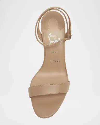 Christian Louboutin 80mm Miss Z Leather Sandals | Thumbnail 4