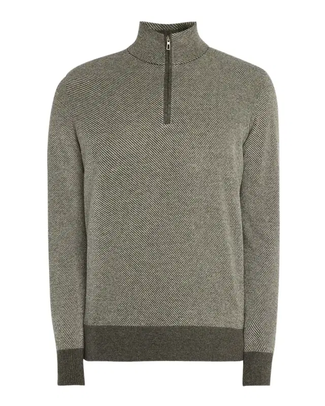 Loro Piana Men 's Roadster 1/4-Zip Cashmere Sweater
