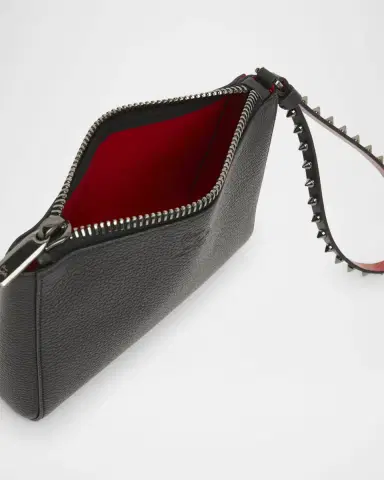 Christian Louboutin Cabata Mini Pouch Wristlet in Leather | Thumbnail 2