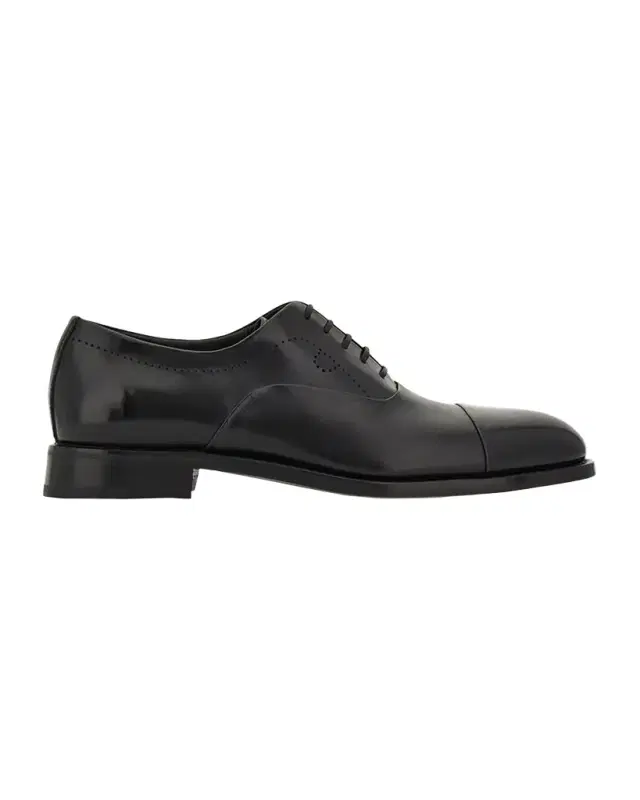 Men 's Albert Tramezza Cap-Toe Brogue Leather Oxfords