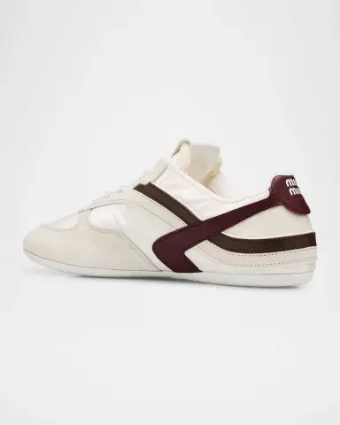 Miu Miu Colorblock Nylon Tech Runner Sneakers | Thumbnail 4 Miu Miu Colorblock Nylon Tech Runner Sneakers | Thumbnail 4