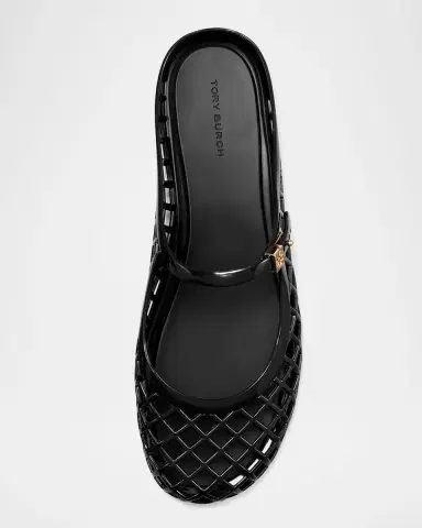 Tory Burch Mellow Jelly Mary Jane Ballerina Mules | Thumbnail 4