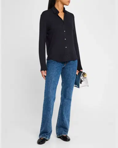 MAJESTIC FILATURES Soft Touch Button-Front Shirt | Thumbnail 2 MAJESTIC FILATURES Soft Touch Button-Front Shirt | Thumbnail 2