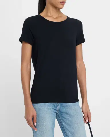 MAJESTIC FILATURES Soft Touch Short-Sleeve Crewneck Tee | Thumbnail 4 MAJESTIC FILATURES Soft Touch Short-Sleeve Crewneck Tee | Thumbnail 4