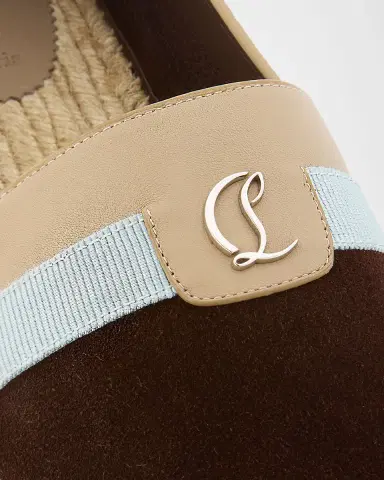 Christian Louboutin Men's Alfarica Nubuck Leather Espadrilles | Thumbnail 5 Christian Louboutin Men's Alfarica Nubuck Leather Espadrilles | Thumbnail 5