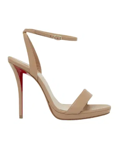 Christian Louboutin 120mm Miss Z Leather Ankle-Strap Sandals | Thumbnail 1