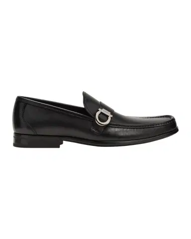 Ferragamo Men's Caspian Gancio Leather Loafers | Thumbnail 1 Ferragamo Men's Caspian Gancio Leather Loafers | Thumbnail 1