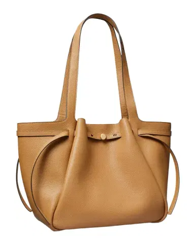Tory Burch Romy Pebbled Leather Tote Bag | Thumbnail 1 Tory Burch Romy Pebbled Leather Tote Bag | Thumbnail 1