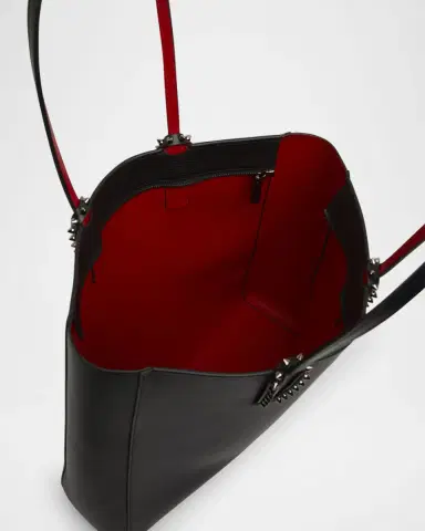 Christian Louboutin Cabata Empire Spike Tote Bag in Leather | Thumbnail 2