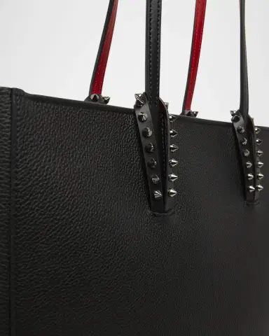 Christian Louboutin Cabata Empire Spike Tote Bag in Leather | Thumbnail 3