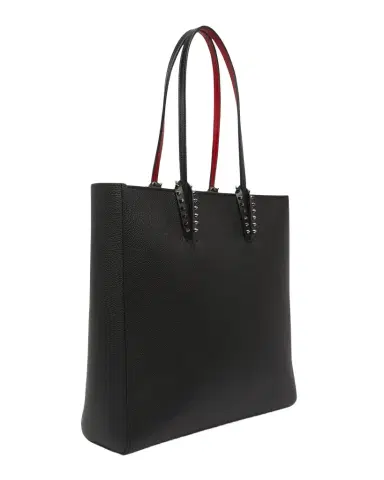 Christian Louboutin Cabata Empire Spike Tote Bag in Leather | Thumbnail 1