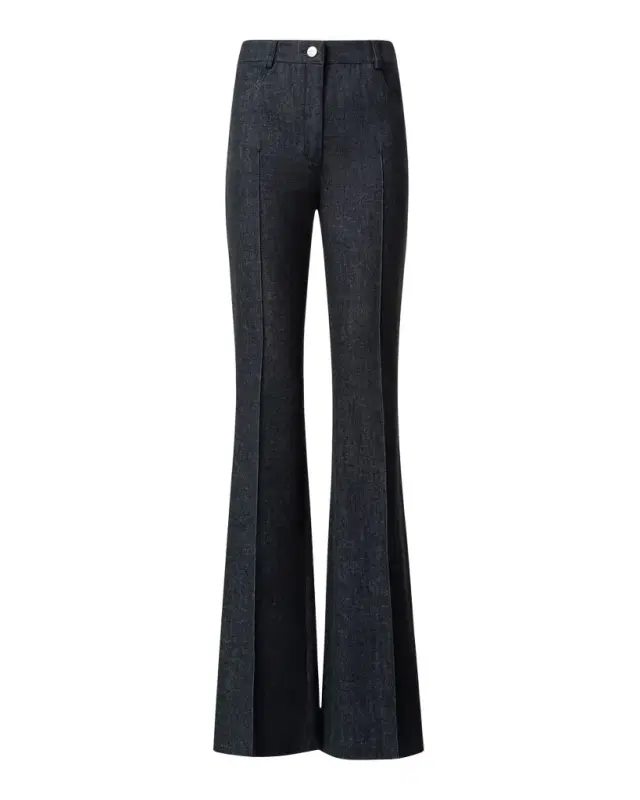 Akris Farid Stretch Bootcut Jeans