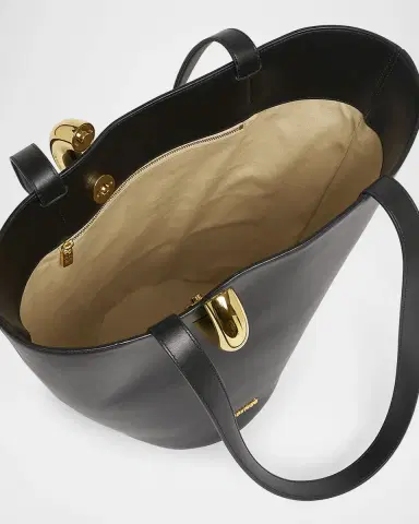 Jacquemus Le Bambola Moyen Leather Tote Bag | Thumbnail 3 Jacquemus Le Bambola Moyen Leather Tote Bag | Thumbnail 3