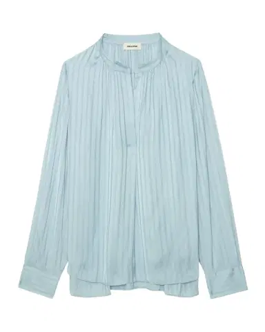 Zadig & Voltaire Tink Satin Tunic Top | Thumbnail 1