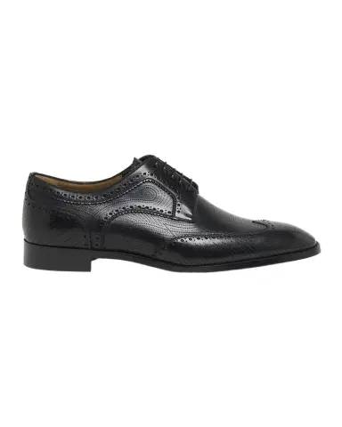 Christian Louboutin Men's Grave Patterned Leather Derby Shoes | Thumbnail 1 Christian Louboutin Men's Grave Patterned Leather Derby Shoes | Thumbnail 1