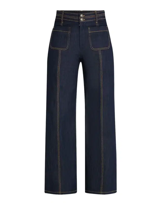 Cinq a Sept Dorothea Wide-Leg Jeans