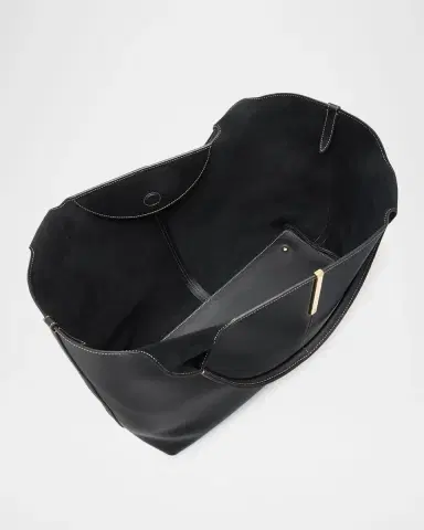 Tod's Medium Leather Tote Shopping Bag | Thumbnail 4 Tod's Medium Leather Tote Shopping Bag | Thumbnail 4