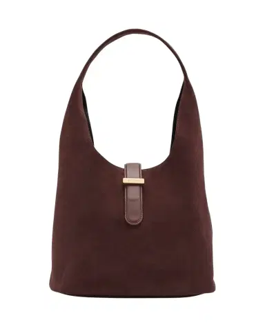 SIMKHAI Khai Buckle Suede Hobo Bag | Thumbnail 1