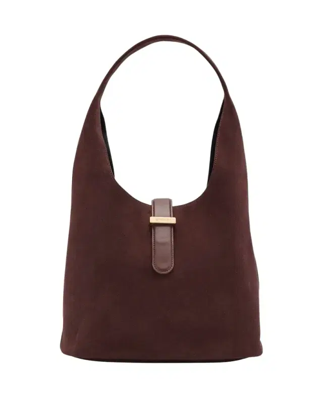 SIMKHAI Khai Buckle Suede Hobo Bag