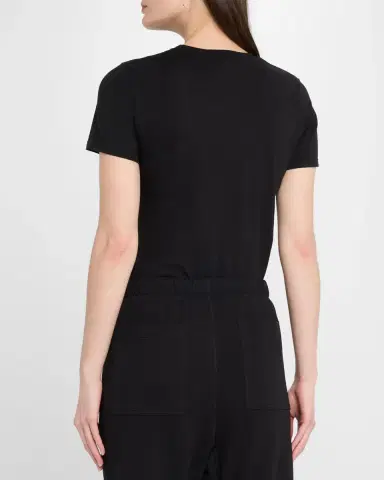 Nili Lotan Mariela Crewneck T-Shirt | Thumbnail 3